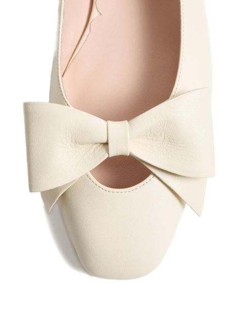 Valentino Garavani Bowow ballet flats - Neutrals