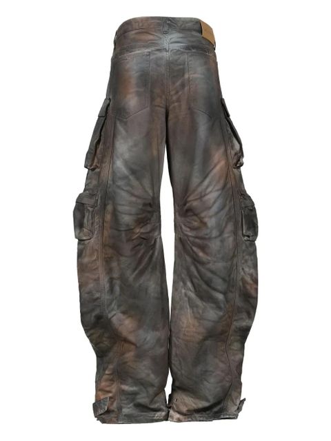 The Attico Fern multi-pocket palazzo pants - Grey - zdjęcie produktu nr 2