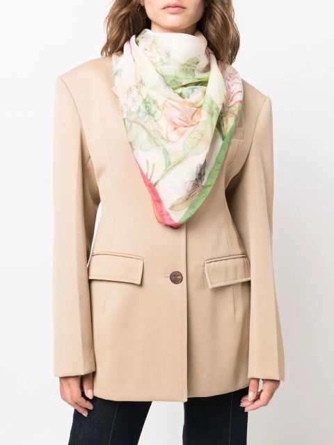 ETRO floral-print scarf - Orange - zdjęcie produktu nr 2