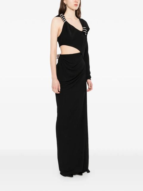 Christopher Esber Torso maxi dress - Black