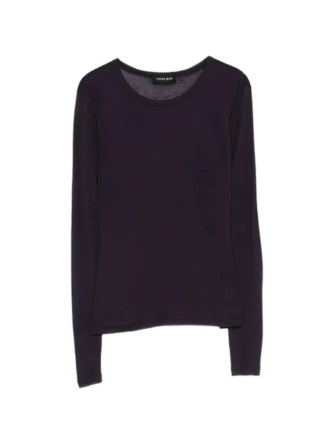 ANINE BING Sylvie long sleeve knitwear - Purple - zdjęcie produktu nr 1