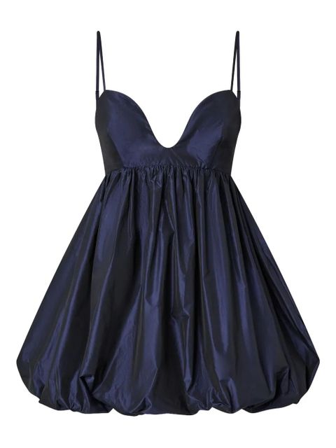 PINKO sweetheart-neckline puffball dress - Blue - zdjęcie produktu nr 1