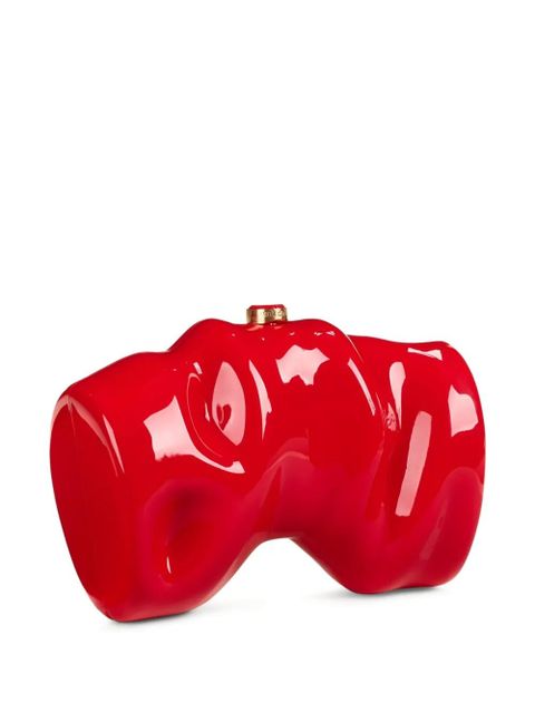 Cult Gaia Scrunch clutch bag - Red