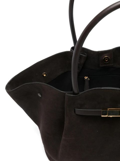 DeMellier New York suede shoulder bag - Brown