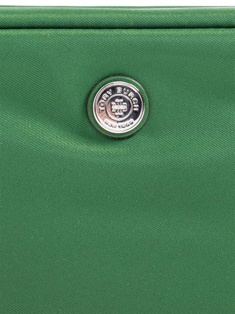 Tory Burch zip embellishment makeup bag - Green - zdjęcie produktu nr 2