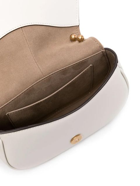 FENDI small C'Mon leather crossbody bag - White