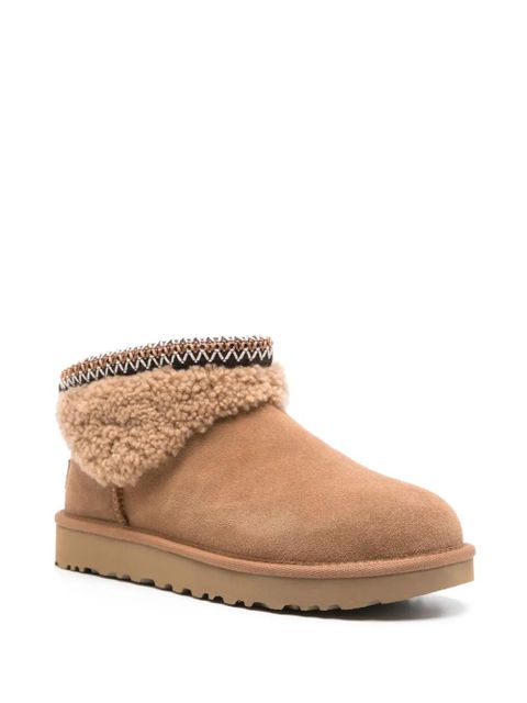 UGG Classic Ultra Mini Maxi Curly boots - Brown - zdjęcie produktu nr 2