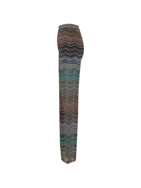 Missoni zigzag trousers - Black