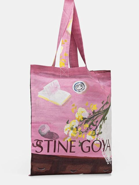 Stine Goya torebka bawełniana kolor różowy SG-PS26-A016-2285 - zdjęcie produktu nr 2