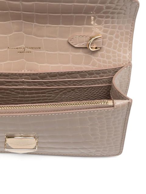 Aspinal Of London Mayfair clutch bag - Neutrals