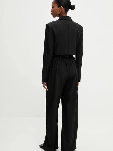 Answear.LAB marynarka i spodnie damski kolor czarny