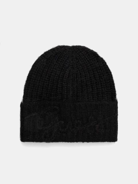 Guess czapka z domieszką wełny LEXIE kolor czarny W5BZ18 Z3580 - zdjęcie produktu nr 1