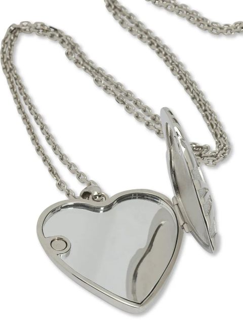 PUCCI heart pendant necklace - Silver