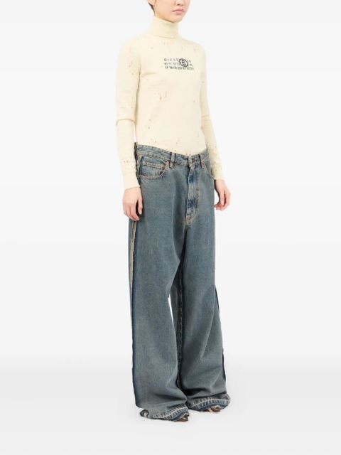 MM6 Maison Margiela wide-leg jeans - Blue