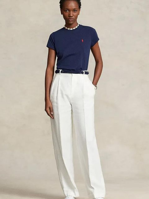 Polo Ralph Lauren t-shirt bawełniany kolor granatowy 211898698