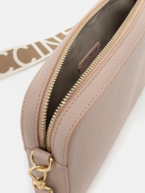 Coccinelle torebka skórzana TEBE kolor różowy E5.MN5.52.01.01