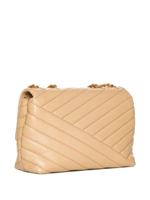 Tory Burch small Kira chevron logo shoulder bag - Neutrals