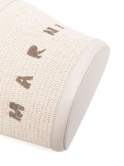 Marni small Tropicalia bucket bag - Neutrals