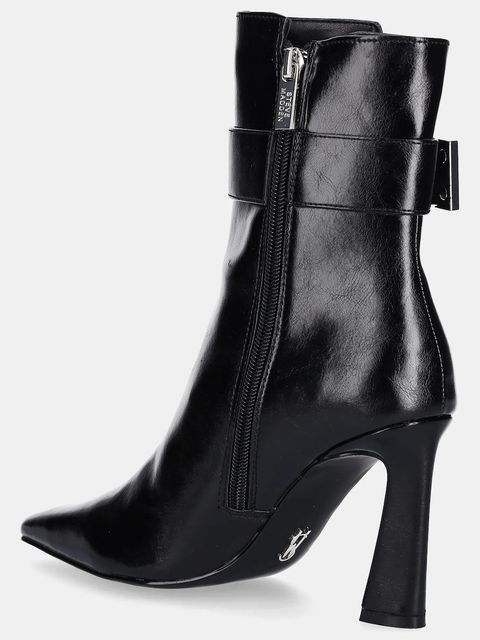Steve Madden botki Stashed damskie kolor czarny na słupku 11004780