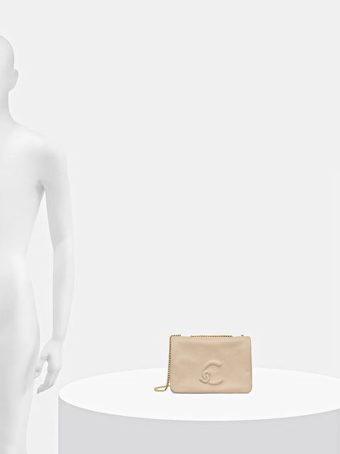 Coccinelle torebka skórzana DULSE kolor beżowy E5.SS5.52.01.01