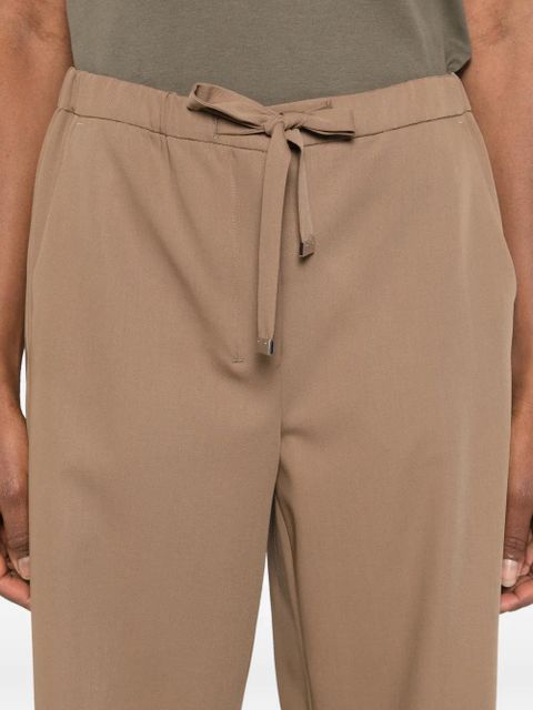 Max Mara drawstring trousers - Brown
