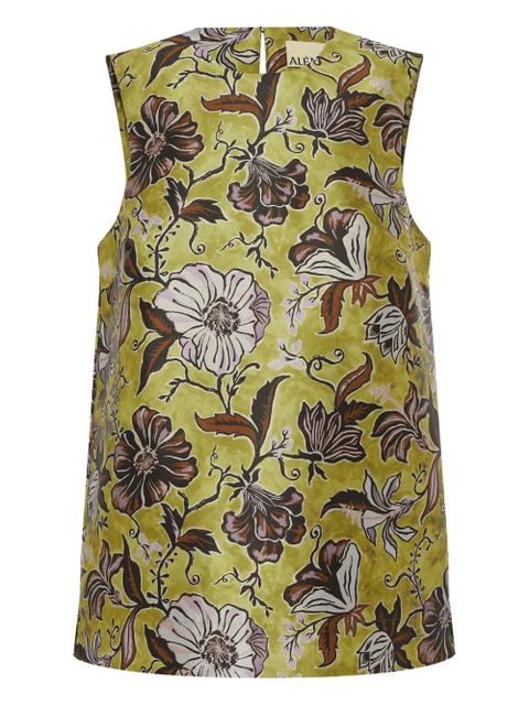 ALEMAIS Citron sleeveless top - Green - zdjęcie produktu nr 1