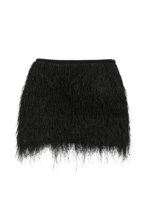 3.1 Phillip Lim fringed mini skirt - Black - zdjęcie produktu nr 1