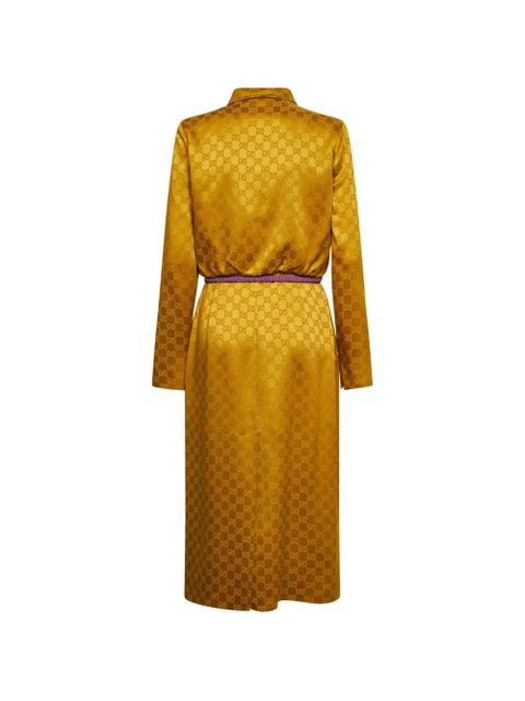 Gucci jacquard midi dress - Yellow - zdjęcie produktu nr 2