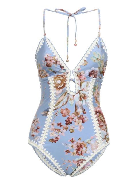 ZIMMERMANN Awaken swimsuit - Blue - zdjęcie produktu nr 1