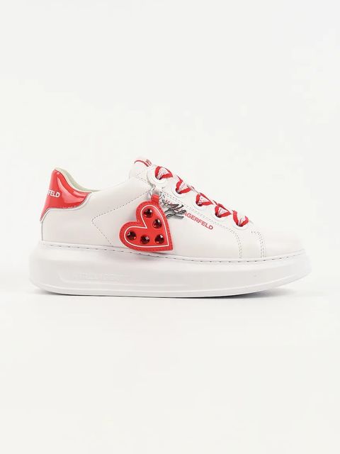 Karl Lagerfeld sneakersy skórzane Kapri