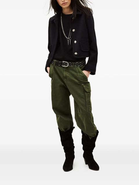 Ba&Sh Beradith buttoned pocket jacket - Blue - zdjęcie produktu nr 2