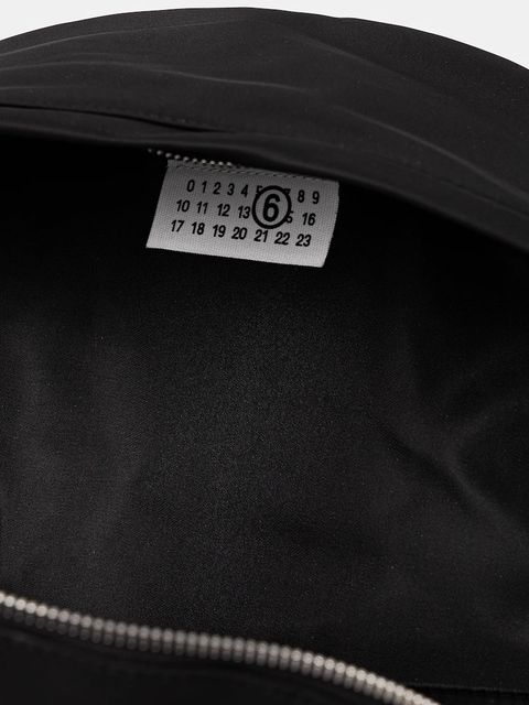 MM6 Maison Margiela plecak damski kolor czarny duży gładki SB5WA0006.P8504.T8013 - zdjęcie produktu nr 2