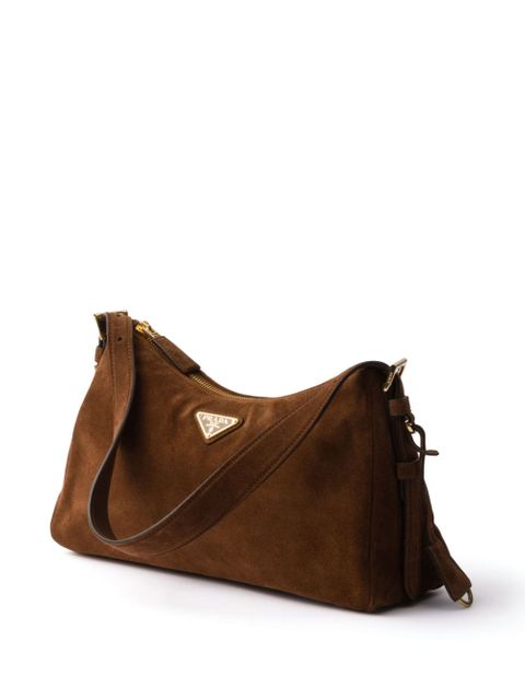Prada medium Aimée shoulder bag - Brown
