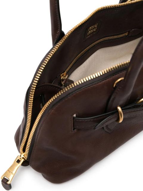Miu Miu Aventure tote bag - Brown