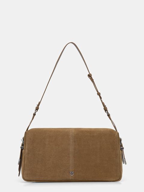 Pinko torebka crossbody damska zamszowa - zdjęcie produktu nr 1