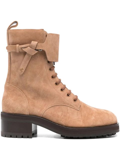 Jimmy Choo Rosabel lace-up boots - Brown - zdjęcie produktu nr 1