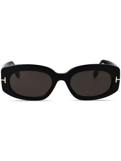 TOM FORD Eyewear oval-frame sunglasses - Black - zdjęcie produktu nr 1