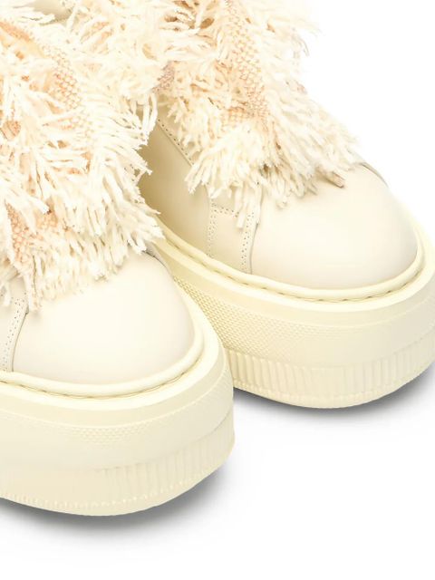 Casadei Nexus platform sneakers - Neutrals