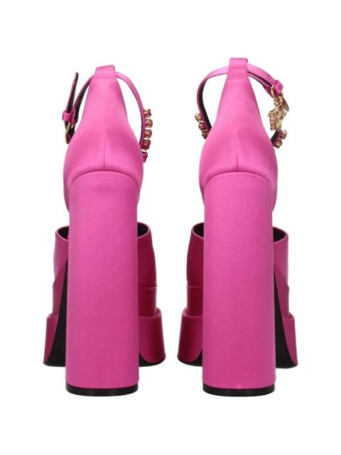 Versace Medusa Aevitas platform sandals - Pink