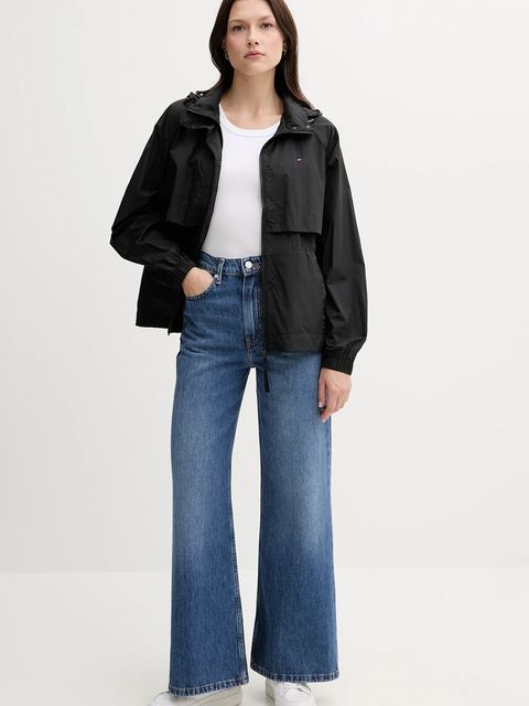 Tommy Hilfiger kurtka kolor czarny przejściowa WW0WW46444 - zdjęcie produktu nr 2