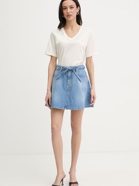 Liu Jo spódnica jeansowa - zdjęcie produktu nr 1