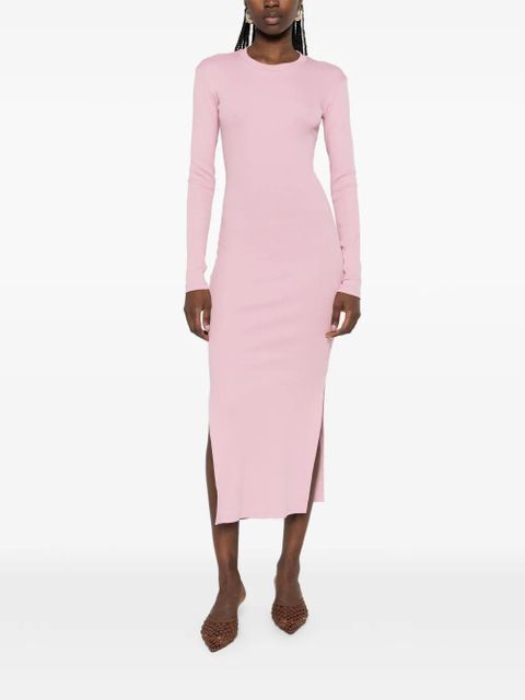 Nanushka long-sleeve cut-out midi dress - Pink - zdjęcie produktu nr 2