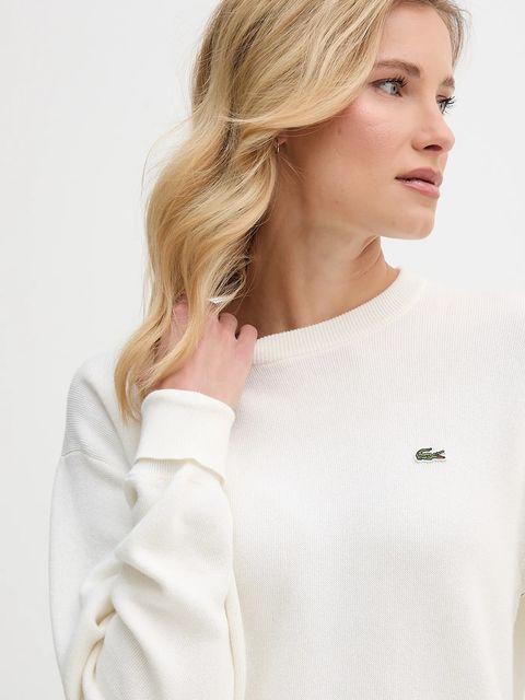 Lacoste sweter z wełną