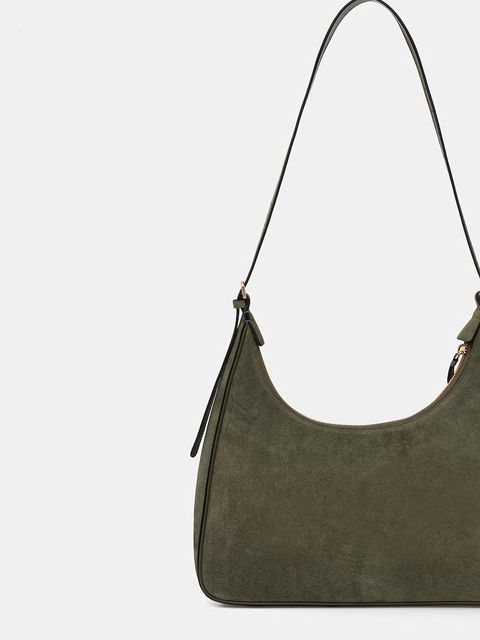 Pinko torebka zamszowa - zdjęcie produktu nr 2