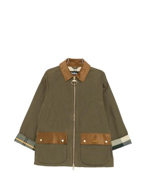 Barbour corduroy-collar jacket - Green - zdjęcie produktu nr 1