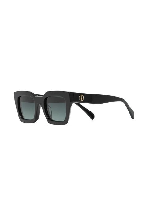 ANINE BING Indio square-frame sunglasses - Black - zdjęcie produktu nr 2