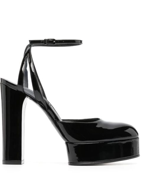 Casadei Betty 120mm platform pumps - Black - zdjęcie produktu nr 1