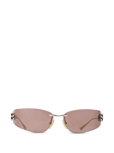 Balenciaga Eyewear Gossip geometric-frame sunglasses - Gold - zdjęcie produktu nr 1
