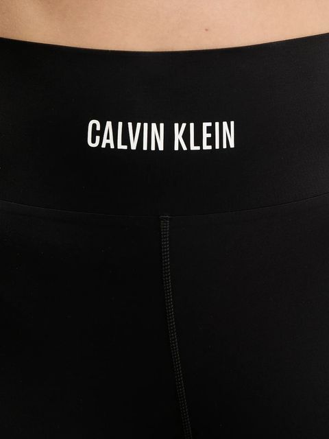 Calvin Klein Performance legginsy treningowe damskie kolor czarny z nadrukiem LVGWF5L635