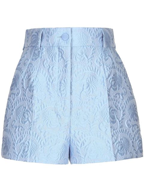 Dolce & Gabbana DNA jacquard tailored shorts - Blue - zdjęcie produktu nr 1